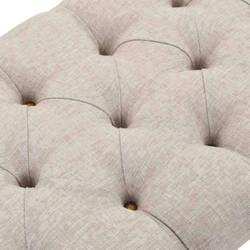 hoiupink, tugev taastatud puit ja kangas, 103 x 51 x 44 cm - Pilt 9