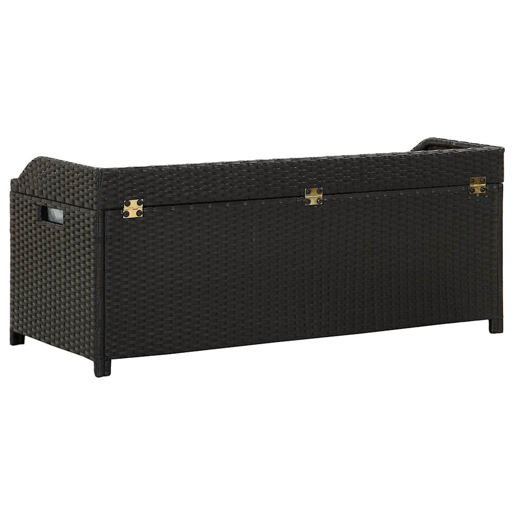 aia hoiupink 120 cm, polürotang, must - Pilt 7